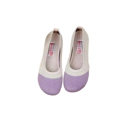 SIMANLAN Womens Walking Shoe Non-Slip Flats Color Block Casual Shoes Ladies Comfort Moccasins Women Slip On Purple 8
SIMANLAN Womens Walking Shoe Non-Slip Flats Color Block Casual Shoes Ladies Comfort Moccasins Women Slip On Purple 8