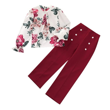 Toddler Girl Outfits 2 PCS Long Sleeve Floral Tops and Pants Set Kids Girls Joggers Outfit Female Baby Clothes Baby with Blanket Take Clothes Cute New Born Outfits Kepi Baby Baby Girl Big Girls
Toddler Girl Outfits 2 PCS Long Sleeve Floral Tops and Pants Set Kids Girls Joggers Outfit Female Baby Clothes Baby with Blanket Take Clothes Cute New Born Outfits Kepi Baby Baby Girl Big Girls