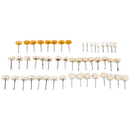 50Pcs Polishing Head 3mm Mandrel Buffing Wheel Mini Brush Accessory Set Kit for DIY
50Pcs Polishing Head 3mm Mandrel Buffing Wheel Mini Brush Accessory Set Kit for DIY