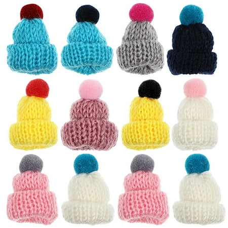 12Pcs Replaceable Tiny Hats Multi-function Miniature Hats Decorative Craft Hats Craft Supply
12Pcs Replaceable Tiny Hats Multi-function Miniature Hats Decorative Craft Hats Craft Supply