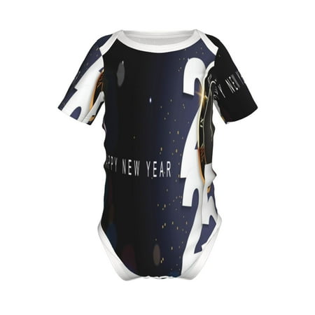 Coaee 2025 Happy New Year 2 for Soft Baby Short-Sleeve Bodysuit Baby Climbing Clothes Baby Girls Boys Bodysuit Romper-9M
Coaee 2025 Happy New Year 2 for Soft Baby Short-Sleeve Bodysuit Baby Climbing Clothes Baby Girls Boys Bodysuit Romper-9M