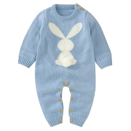 0-24M Baby Boy Girl Newborn Cotton Warm Knitted Sweater Rabbit Romper Long Sleeve Outfits Fall Winter
0-24M Baby Boy Girl Newborn Cotton Warm Knitted Sweater Rabbit Romper Long Sleeve Outfits Fall Winter