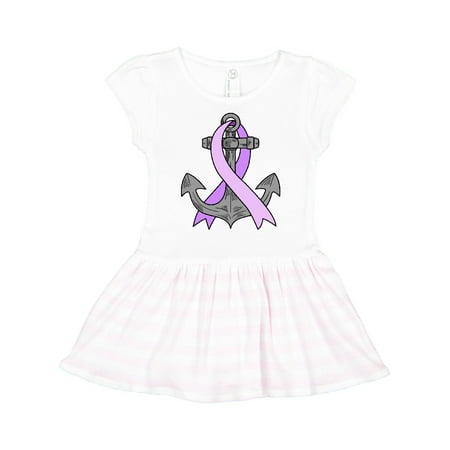 Inktastic Hodgkins Lymphoma Awareness Anchor with Violet Ribbon Gift Toddler Girl Dress
Inktastic Hodgkins Lymphoma Awareness Anchor with Violet Ribbon Gift Toddler Girl Dress