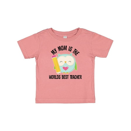 Inktastic Teacher Mom School Owl Gift Baby Girl T-Shirt
