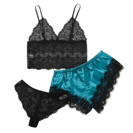 Shorts For Women Women V-Neck Eyelash Lace Cute Stain Camisole Pajamas Bowknot Shorts Set Softball Pants Green 3XL
Shorts For Women Women V-Neck Eyelash Lace Cute Stain Camisole Pajamas Bowknot Shorts Set Softball Pants Green 3XL