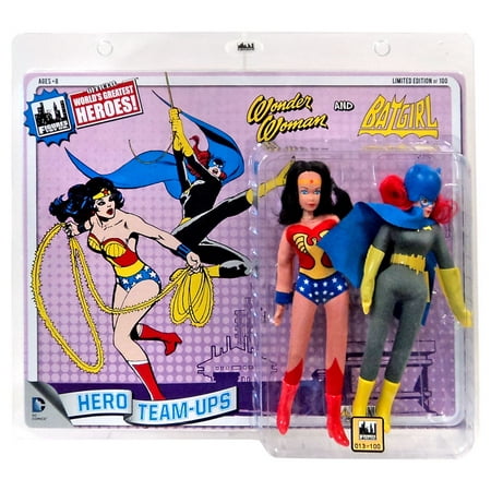 Wonder Woman & Batgirl Retro Action Figures DC