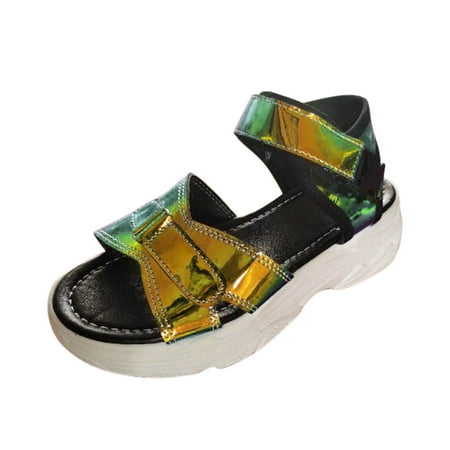 dmqupv Circus Sandals for Women Large Fashion Sandals Summer Hook&Loop Women s sandals Shower Sandals for Women Sandal Gold 6.5
dmqupv Circus Sandals for Women Large Fashion Sandals Summer Hook&Loop Women s sandals Shower Sandals for Women Sandal Gold 6.5