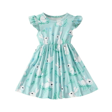 TAGOLD Infant Toddler Baby Girls Middle And Small Children s Flying Sleeve Print Dress Princess Dress Mint Green 2-3 Years
TAGOLD Infant Toddler Baby Girls Middle And Small Children s Flying Sleeve Print Dress Princess Dress Mint Green 2-3 Years