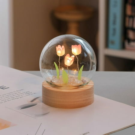 Cute Girlfriend Valentines Day Gift Bedroom DIY Material Room Decor Tulip Night Light Floral Lamp PINK 3 FLOWERS
Cute Girlfriend Valentines Day Gift Bedroom DIY Material Room Decor Tulip Night Light Floral Lamp PINK 3 FLOWERS