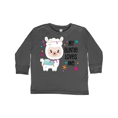 Inktastic My Auntie Loves Me- cute and happy llama Gift Toddler Boy or Toddler Girl Long Sleeve T-Shirt
Inktastic My Auntie Loves Me- cute and happy llama Gift Toddler Boy or Toddler Girl Long Sleeve T-Shirt