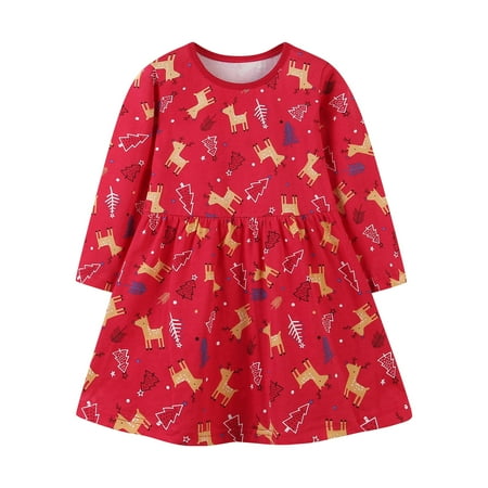 Juebong Spring Savings Clearances Kids Baby Girls Christmas Long Sleeved Cartoon Print Princess Dress Dress
Juebong Spring Savings Clearances Kids Baby Girls Christmas Long Sleeved Cartoon Print Princess Dress Dress