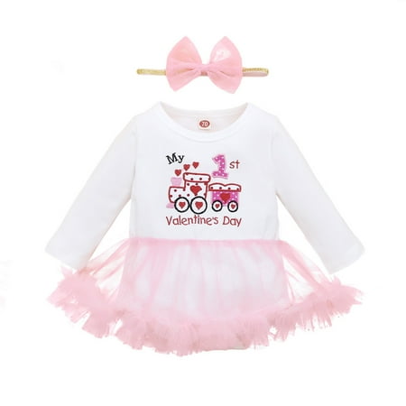 Fesfesfes Newborn Baby Jumpsuit Girls Long Sleeve Valentine Ruffle Romper Bodysuit+Headband Set Clothes Sale
Fesfesfes Newborn Baby Jumpsuit Girls Long Sleeve Valentine Ruffle Romper Bodysuit+Headband Set Clothes Sale