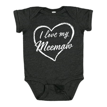 Inktastic I Love My Meemaw in White Chalk Heart Gift Baby Boy or Baby Girl Bodysuit
Inktastic I Love My Meemaw in White Chalk Heart Gift Baby Boy or Baby Girl Bodysuit