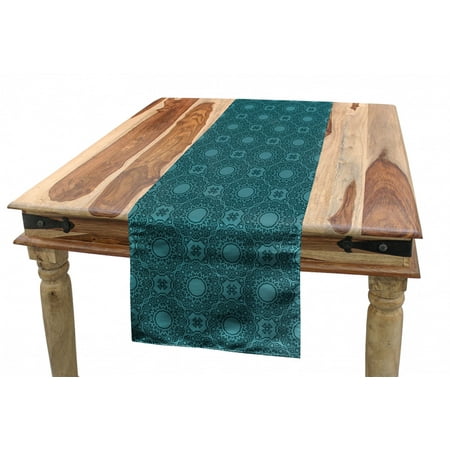 Oriental Table Runner Geometric Ornament Pattern with Details Dining Room Kitchen Rectangular Runner 3 Sizes by Ambesonne
Oriental Table Runner Geometric Ornament Pattern with Details Dining Room Kitchen Rectangular Runner 3 Sizes by Ambesonne