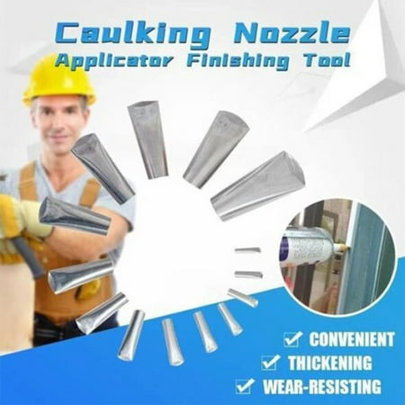 LINMOUA Caulking Finisher Silicone Sealant Nozzle Glue Remover Scraper Caulking Nozzle
LINMOUA Caulking Finisher Silicone Sealant Nozzle Glue Remover Scraper Caulking Nozzle