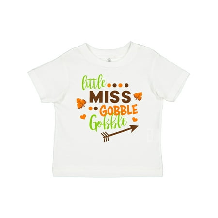 Inktastic Little Miss Gobble Gobble with Leaves Hearts and Arrow Gift Toddler Toddler Girl T-Shirt
Inktastic Little Miss Gobble Gobble with Leaves Hearts and Arrow Gift Toddler Toddler Girl T-Shirt