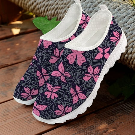 Cute Bohemia Butterfly Print Woman Flats Casual Shoe for Women Loafers Breathable Summer Mesh Sneaker Lady Slip on Loafer Shoe
Cute Bohemia Butterfly Print Woman Flats Casual Shoe for Women Loafers Breathable Summer Mesh Sneaker Lady Slip on Loafer Shoe
