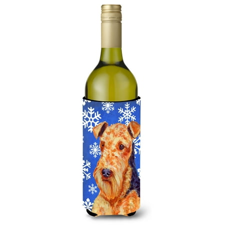 Caroline s Treasures LH9291LITERK Airedale Winter Snowflakes Holiday Wine Bottle Hugger Wine Bottle multicolor
Caroline s Treasures LH9291LITERK Airedale Winter Snowflakes Holiday Wine Bottle Hugger Wine Bottle multicolor