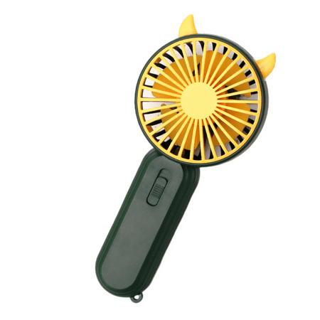 Mini Handheld Fan Best Summer Day Gifts Safety Powerful Portable Small Fan with 2 Speeds Battery Powered Rechargeable Fan for Outdoor(Green)
Mini Handheld Fan Best Summer Day Gifts Safety Powerful Portable Small Fan with 2 Speeds Battery Powered Rechargeable Fan for Outdoor(Green)