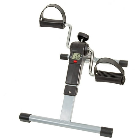 Wakeman Fitness Folding Pedal Exerciser with Electronic Display