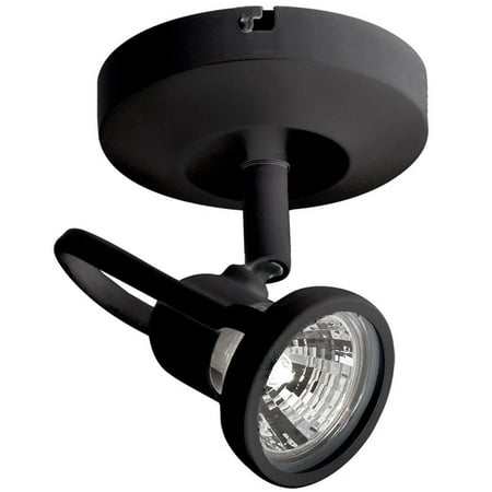 Wac Lighting Me-826 Modern 1 Light Halogen Accent Spot Light - Black