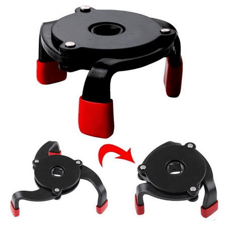 2-Way Adjustable Oil Filter Wrench Tool -3 Jaw Universal Claw Wrench with3/8 Dr&1/2 Adapter for Easy Removal
2-Way Adjustable Oil Filter Wrench Tool -3 Jaw Universal Claw Wrench with3/8 Dr&1/2 Adapter for Easy Removal