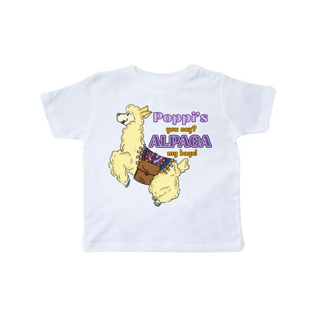 Inktastic Poppi s You Say ALPACA my Bags with Cute Jumping Alpaca Gift Toddler Boy or Toddler Girl T-Shirt
Inktastic Poppi s You Say ALPACA my Bags with Cute Jumping Alpaca Gift Toddler Boy or Toddler Girl T-Shirt