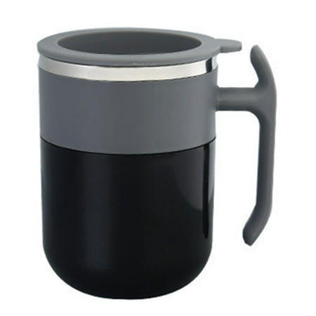 No Battery Automatic Self Stirring Mug Cup Coffee Milk Mixing Mug Smart Temperature Adjustment Mix Cup Drinkware for Gift-Black+Gray
No Battery Automatic Self Stirring Mug Cup Coffee Milk Mixing Mug Smart Temperature Adjustment Mix Cup Drinkware for Gift-Black+Gray