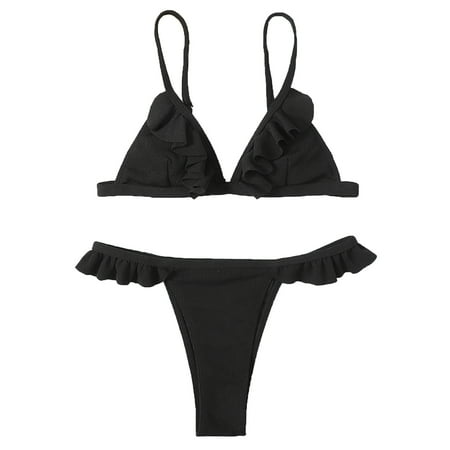 VKEKIEO Two-Piece Sets Swimsuit Sport Bra Style Lift Black L
VKEKIEO Two-Piece Sets Swimsuit Sport Bra Style Lift Black L