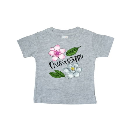 Inktastic Mississippi Magnolia Flowers and Leaves Gift Baby Boy or Baby Girl T-Shirt
Inktastic Mississippi Magnolia Flowers and Leaves Gift Baby Boy or Baby Girl T-Shirt