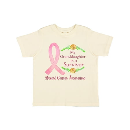 Inktastic My Granddaughter is a Survivor Breast Cancer Awareness Gift Toddler Boy or Toddler Girl T-Shirt
Inktastic My Granddaughter is a Survivor Breast Cancer Awareness Gift Toddler Boy or Toddler Girl T-Shirt