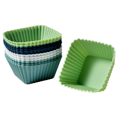 LINASHI Dessert Molds 12pcs Reusable Silicone Muffin Cup Versatile Baking Cups for Cakes Chocolates Desserts Silicone Muffin Cups
LINASHI Dessert Molds 12pcs Reusable Silicone Muffin Cup Versatile Baking Cups for Cakes Chocolates Desserts Silicone Muffin Cups