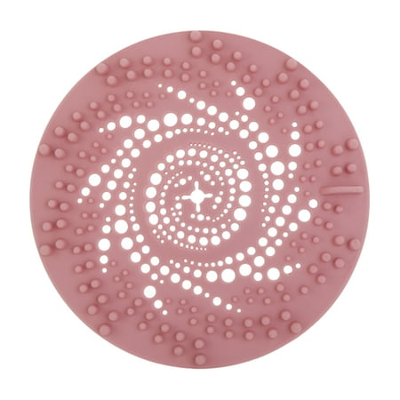 Geruite Rubber Drain Hair Catcher | Bathroom Tub Drain Cover | Easy to Install and Clean Shower Drain Hair Stopper for Bathroom Bathtub Handbasin Tub Kitchen Sink