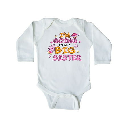 Inktastic Space I m Going To Be a Big Sister Gift Baby Girl Long Sleeve Bodysuit
Inktastic Space I m Going To Be a Big Sister Gift Baby Girl Long Sleeve Bodysuit