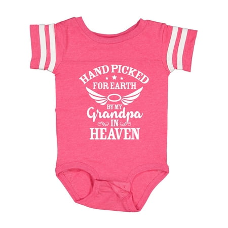Inktastic Handpicked for Earth by My Grandpa in Heaven Angel Wings Gift Baby Boy or Baby Girl Bodysuit
Inktastic Handpicked for Earth by My Grandpa in Heaven Angel Wings Gift Baby Boy or Baby Girl Bodysuit
