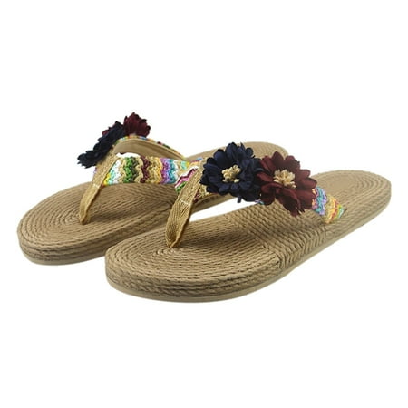 Cathalem before Christmas Slippers for Women Slipper Home Flat Women Weave Sandals Breathable Flip-Flops Flowers Shoes Beach Shoes Blue 7.5
Cathalem before Christmas Slippers for Women Slipper Home Flat Women Weave Sandals Breathable Flip-Flops Flowers Shoes Beach Shoes Blue 7.5