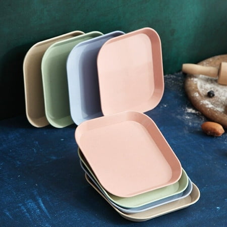 4Pcs/Set Dessert Plate Pure Natural Wheat Square Snack Straw Bowl Sauce Seasoning Dish Degradable ECO-friendly Tableware
4Pcs/Set Dessert Plate Pure Natural Wheat Square Snack Straw Bowl Sauce Seasoning Dish Degradable ECO-friendly Tableware