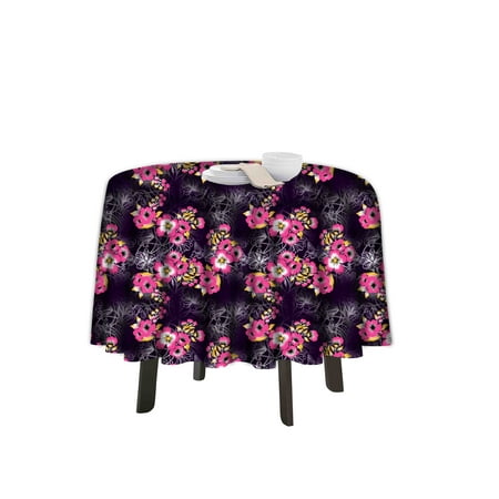 eloria Floral Printed Round Table Cloth Resistant Washable Decorative Table Cover for Dining Table
eloria Floral Printed Round Table Cloth Resistant Washable Decorative Table Cover for Dining Table