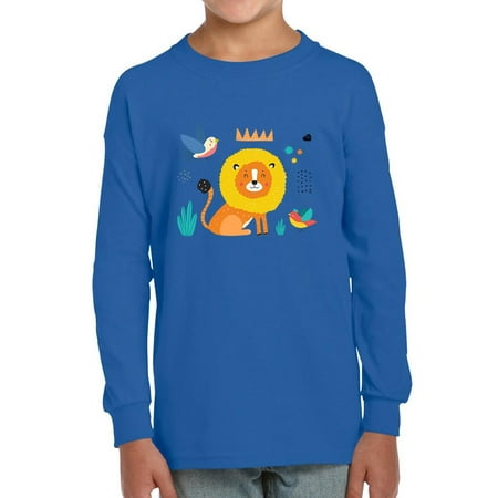 Funny Kids Lion Drawing Long Sleeve Toddler -Image by Shutterstock 5 Toddler