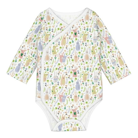 Matuu Flower Rabbit for Baby Long-Sleeve Bodysuit Soft Cotton Comfortable and Breathable Perfect for Newborns and Infants
Matuu Flower Rabbit for Baby Long-Sleeve Bodysuit Soft Cotton Comfortable and Breathable Perfect for Newborns and Infants