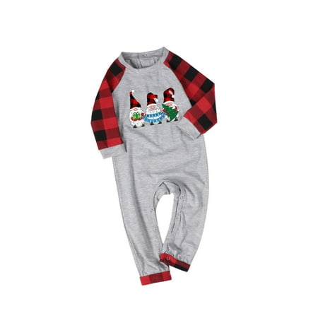 Matching Family Pajamas Sets Christmas Plaid Printed Long Sleeve Sleepwear Tee And Bottom Loungewear (Baby)
Matching Family Pajamas Sets Christmas Plaid Printed Long Sleeve Sleepwear Tee And Bottom Loungewear (Baby)