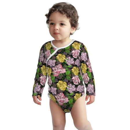 Fotbe Colorful Roses Pattern Unisex-baby Long-sleeve Bodysuit Long Sleeve Bodysuits One-piece 100% Organic Cotton for Infant Baby Boys Unisex-3 Months
Fotbe Colorful Roses Pattern Unisex-baby Long-sleeve Bodysuit Long Sleeve Bodysuits One-piece 100% Organic Cotton for Infant Baby Boys Unisex-3 Months