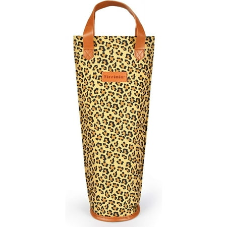 Single Wine Gift Tote Bag Insulated Padded Thermal Wine Bottle Carrying Cooler Carrier For Travel Picnic Great Gift For Wine Lover Cheetah
Single Wine Gift Tote Bag Insulated Padded Thermal Wine Bottle Carrying Cooler Carrier For Travel Picnic Great Gift For Wine Lover Cheetah