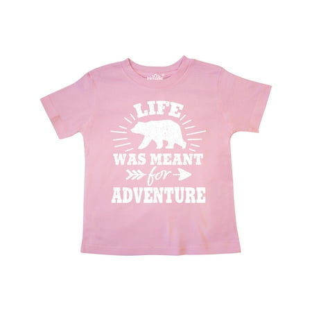 Inktastic Bear Silhouette Life Was Meant for Adventure with Arrow Gift Toddler Boy or Toddler Girl T-Shirt
Inktastic Bear Silhouette Life Was Meant for Adventure with Arrow Gift Toddler Boy or Toddler Girl T-Shirt
