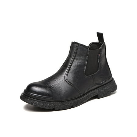 Daeful Men Waterproof Heavy Duty Work Shoes Working Ankle Booties Outdoor Anti-collision Steel Toe Industrial Boots Black Style B 5.5
Daeful Men Waterproof Heavy Duty Work Shoes Working Ankle Booties Outdoor Anti-collision Steel Toe Industrial Boots Black Style B 5.5