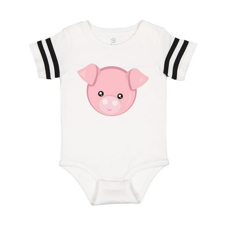 Inktastic Cute Pig Little Pig Pig Head Pink Pig Gift Baby Boy or Baby Girl Bodysuit 
Inktastic Cute Pig Little Pig Pig Head Pink Pig Gift Baby Boy or Baby Girl Bodysuit