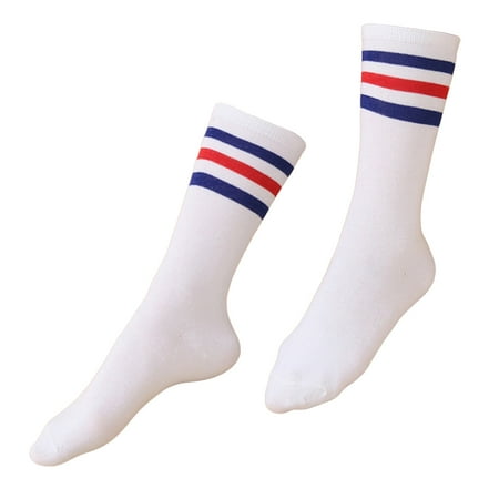 Pair of Long Socks with 3 Bars Knee High Stockings Breathable Cotton Long Socks for Size S (White)
Pair of Long Socks with 3 Bars Knee High Stockings Breathable Cotton Long Socks for Size S (White)