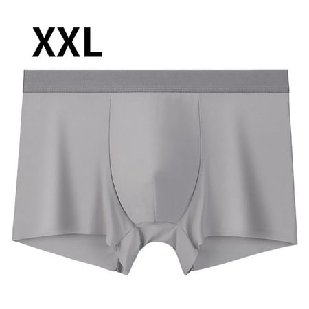 Men Breathable Boxer Summer Seamless Pouch Male Brief Underwear Stretch Underpants