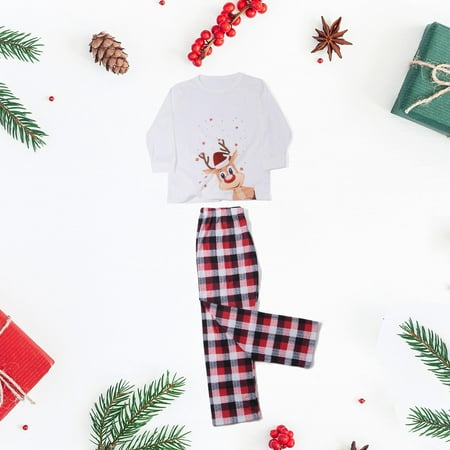 Plaid Matching Family Pajamas Sets Holiday PJ s Graphic Top and Pj Bottoms Pants Sleepwear Holiday Outfits
Plaid Matching Family Pajamas Sets Holiday PJ s Graphic Top and Pj Bottoms Pants Sleepwear Holiday Outfits