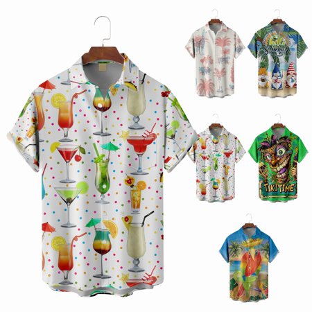 Big & Tall Men Button Down Hawaiian Shirts Regular Fit Lightweight Clothing Apparel Plus Size
Big & Tall Men Button Down Hawaiian Shirts Regular Fit Lightweight Clothing Apparel Plus Size
